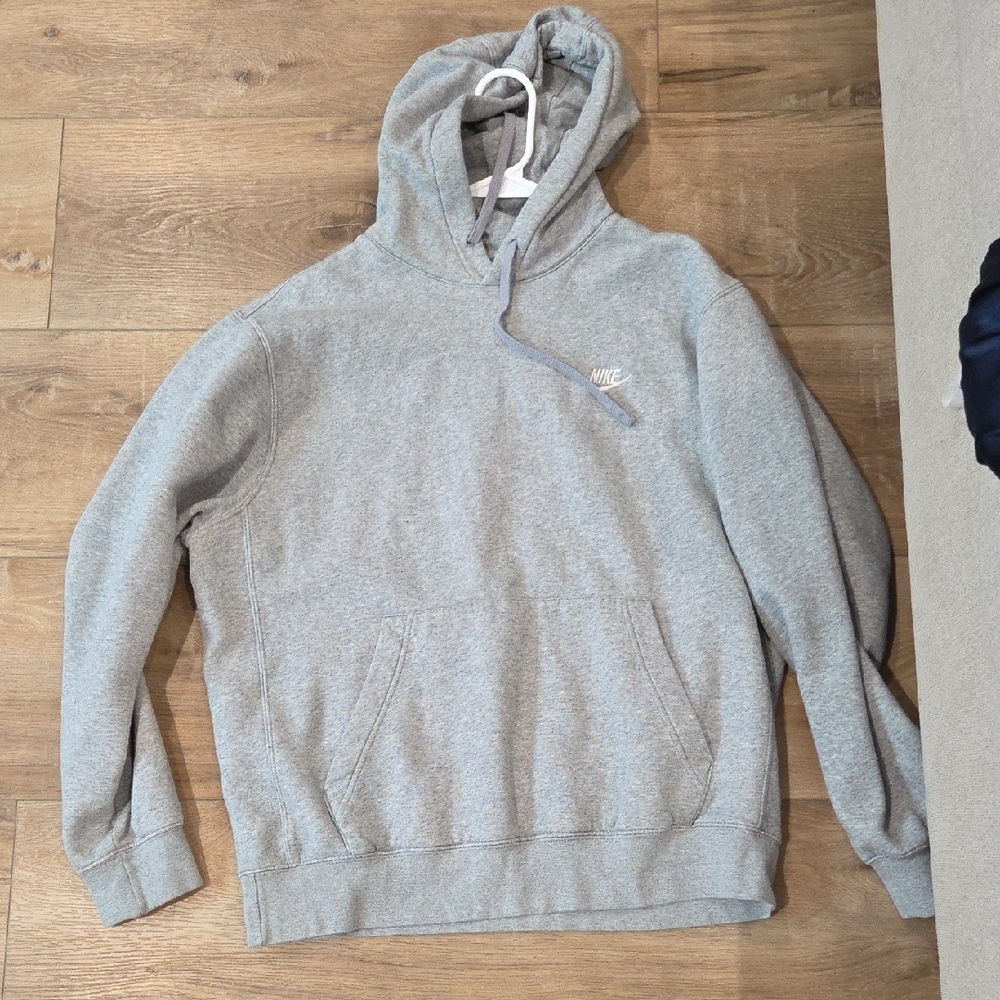 Nike Gray Men's Hoodie Sweater